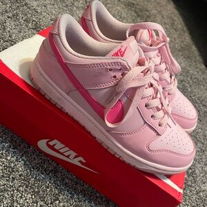Triple Pink Dunks